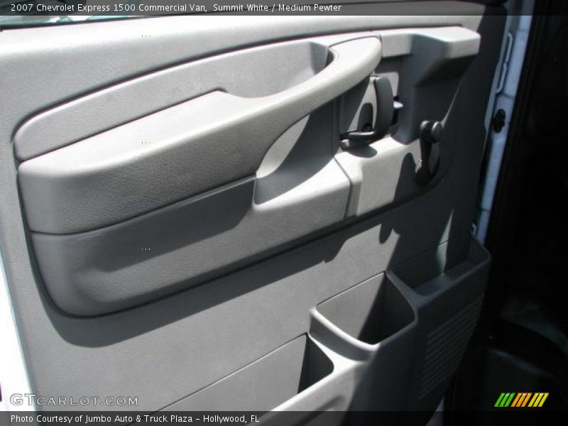 Summit White / Medium Pewter 2007 Chevrolet Express 1500 Commercial Van