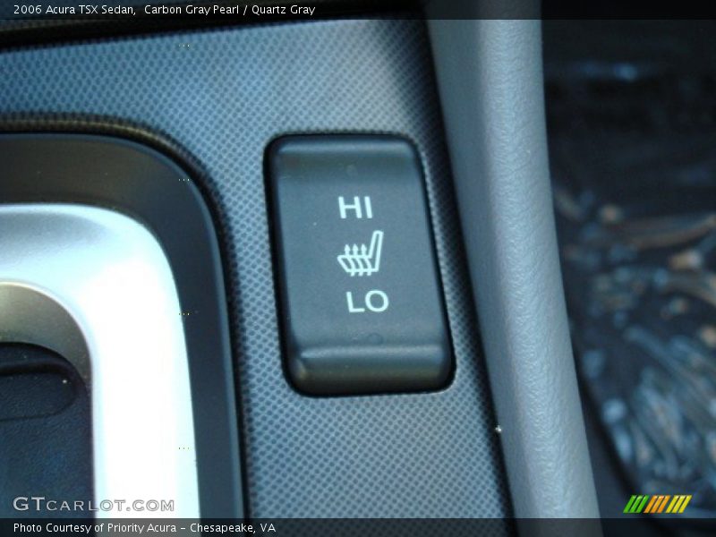 Carbon Gray Pearl / Quartz Gray 2006 Acura TSX Sedan