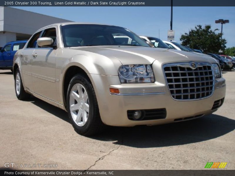 Linen Gold Metallic / Dark Slate Gray/Light Graystone 2005 Chrysler 300 Touring