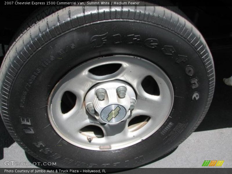 Summit White / Medium Pewter 2007 Chevrolet Express 1500 Commercial Van