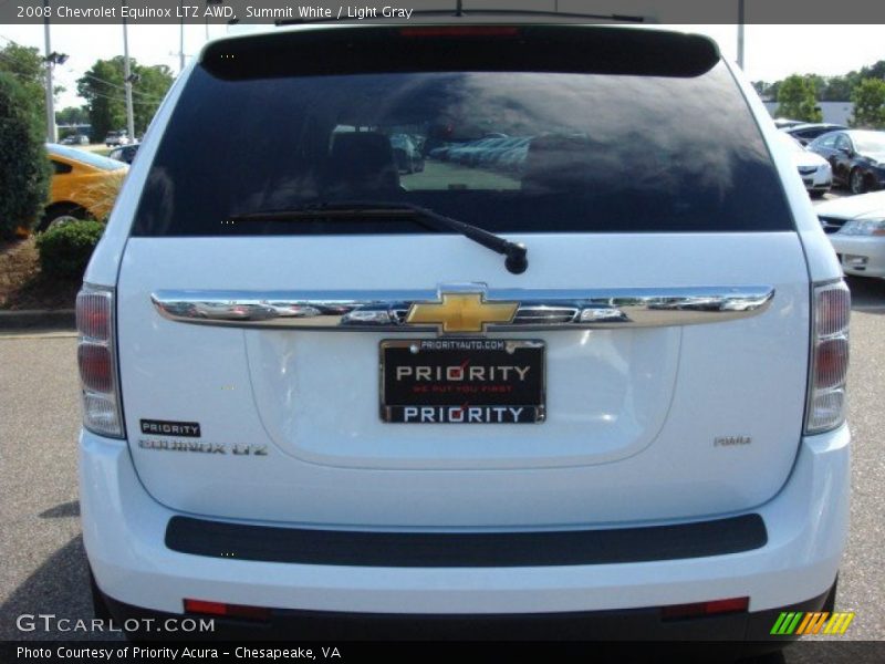 Summit White / Light Gray 2008 Chevrolet Equinox LTZ AWD