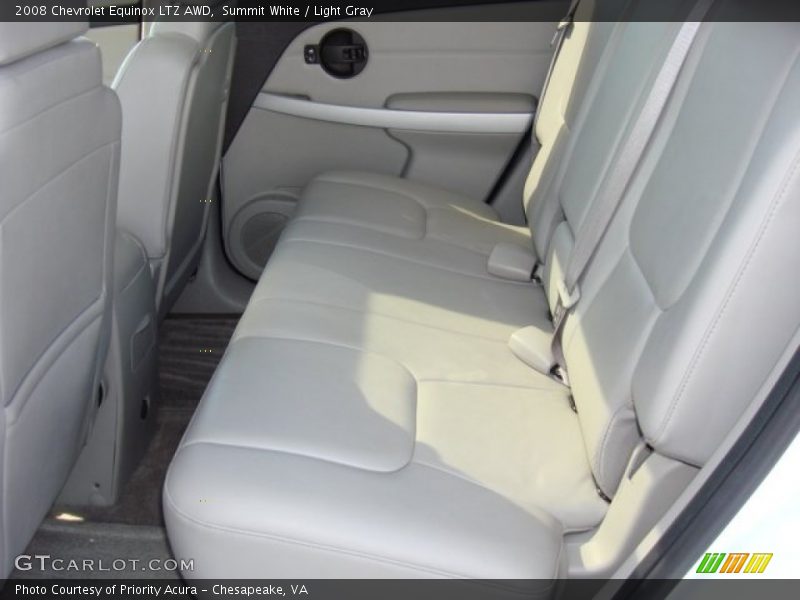 Summit White / Light Gray 2008 Chevrolet Equinox LTZ AWD