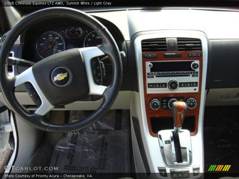 Dashboard of 2008 Equinox LTZ AWD