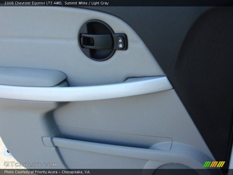 Summit White / Light Gray 2008 Chevrolet Equinox LTZ AWD