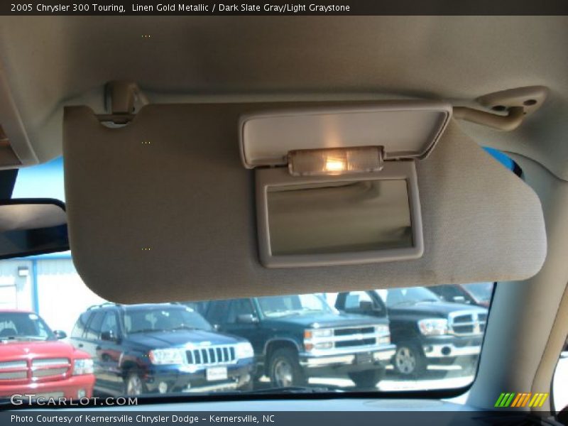 Linen Gold Metallic / Dark Slate Gray/Light Graystone 2005 Chrysler 300 Touring