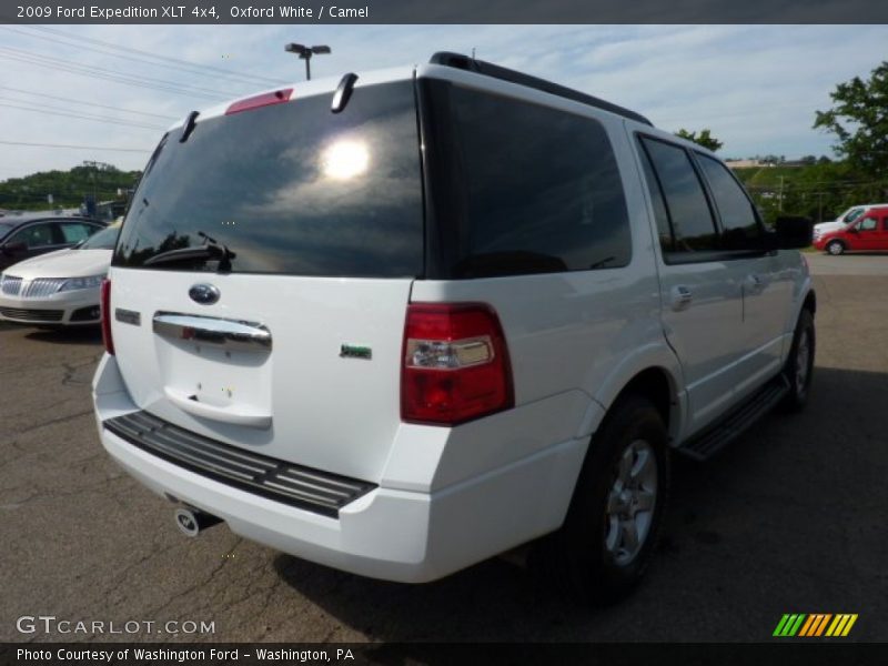 Oxford White / Camel 2009 Ford Expedition XLT 4x4