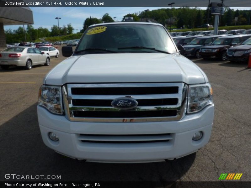 Oxford White / Camel 2009 Ford Expedition XLT 4x4