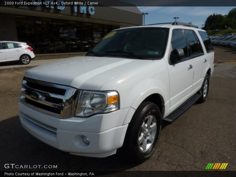 Oxford White / Camel 2009 Ford Expedition XLT 4x4