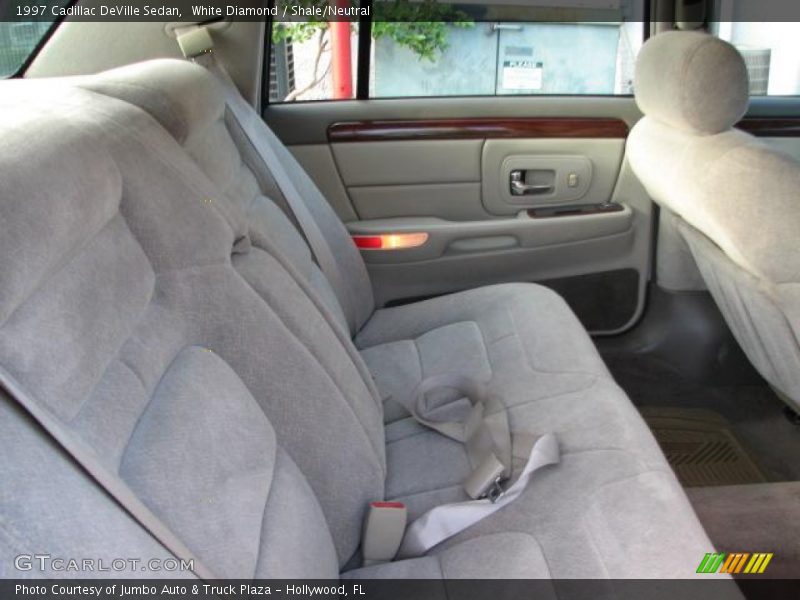 White Diamond / Shale/Neutral 1997 Cadillac DeVille Sedan