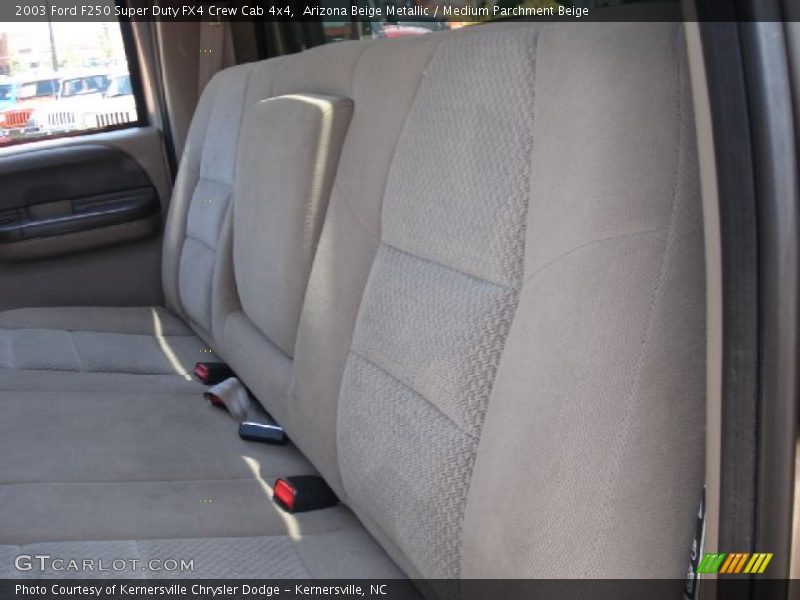 Arizona Beige Metallic / Medium Parchment Beige 2003 Ford F250 Super Duty FX4 Crew Cab 4x4