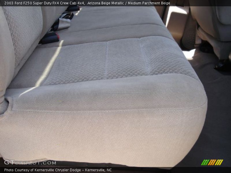 Arizona Beige Metallic / Medium Parchment Beige 2003 Ford F250 Super Duty FX4 Crew Cab 4x4