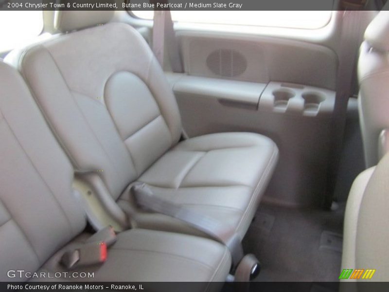 Butane Blue Pearlcoat / Medium Slate Gray 2004 Chrysler Town & Country Limited