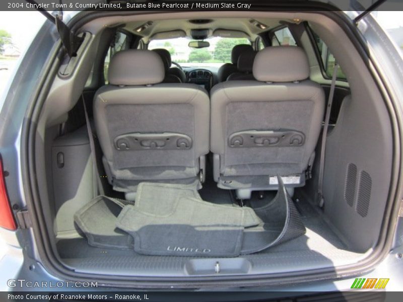 Butane Blue Pearlcoat / Medium Slate Gray 2004 Chrysler Town & Country Limited