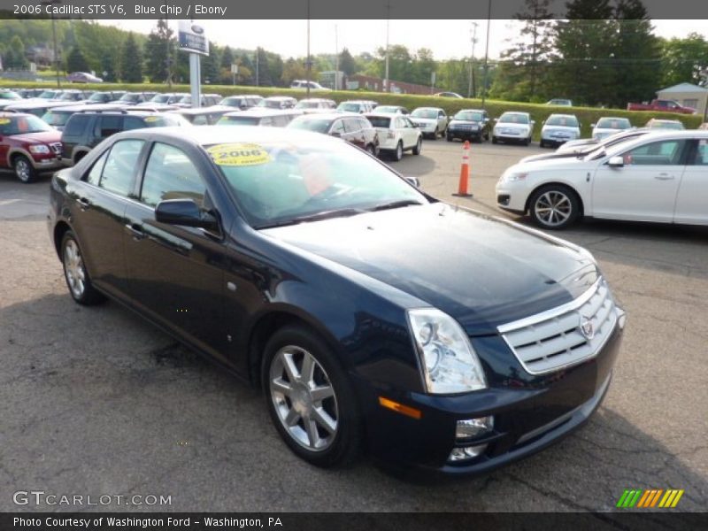 Blue Chip / Ebony 2006 Cadillac STS V6