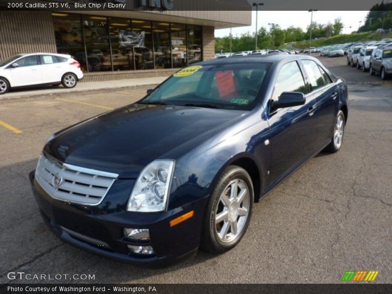 Blue Chip / Ebony 2006 Cadillac STS V6