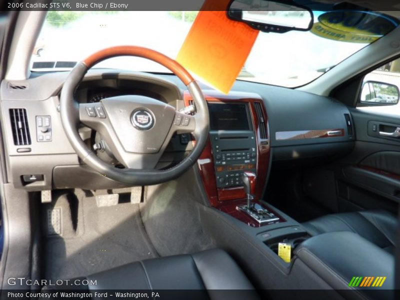 Blue Chip / Ebony 2006 Cadillac STS V6