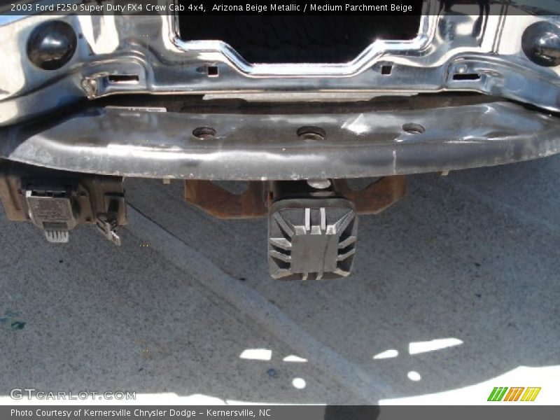 Arizona Beige Metallic / Medium Parchment Beige 2003 Ford F250 Super Duty FX4 Crew Cab 4x4