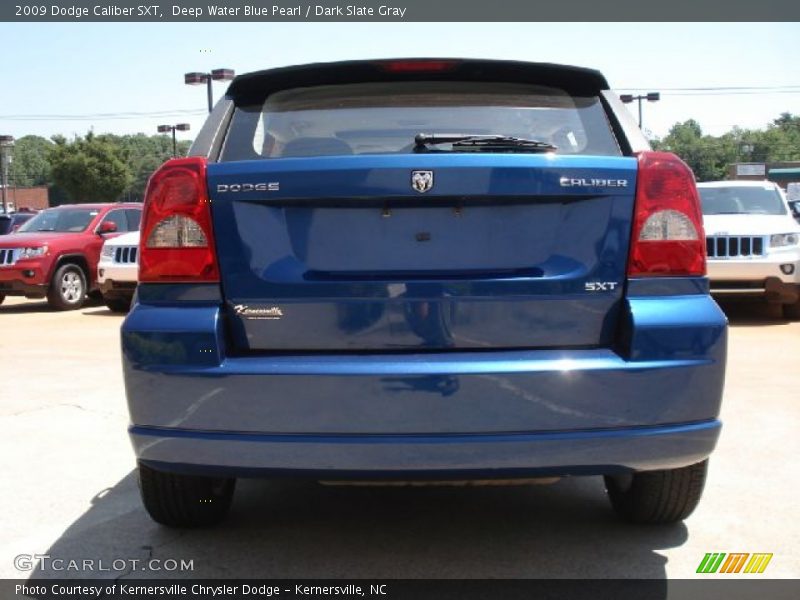 Deep Water Blue Pearl / Dark Slate Gray 2009 Dodge Caliber SXT
