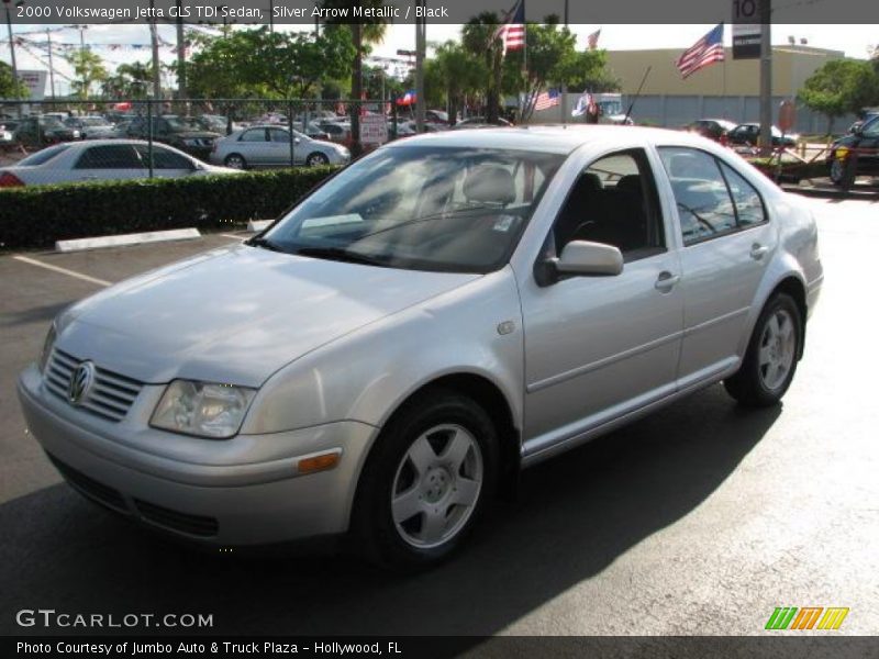Front 3/4 View of 2000 Jetta GLS TDI Sedan