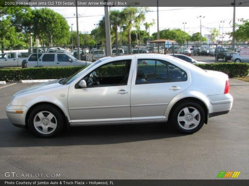  2000 Jetta GLS TDI Sedan Silver Arrow Metallic
