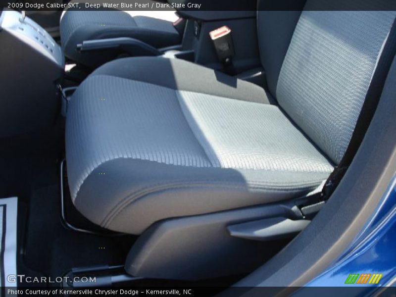 Deep Water Blue Pearl / Dark Slate Gray 2009 Dodge Caliber SXT