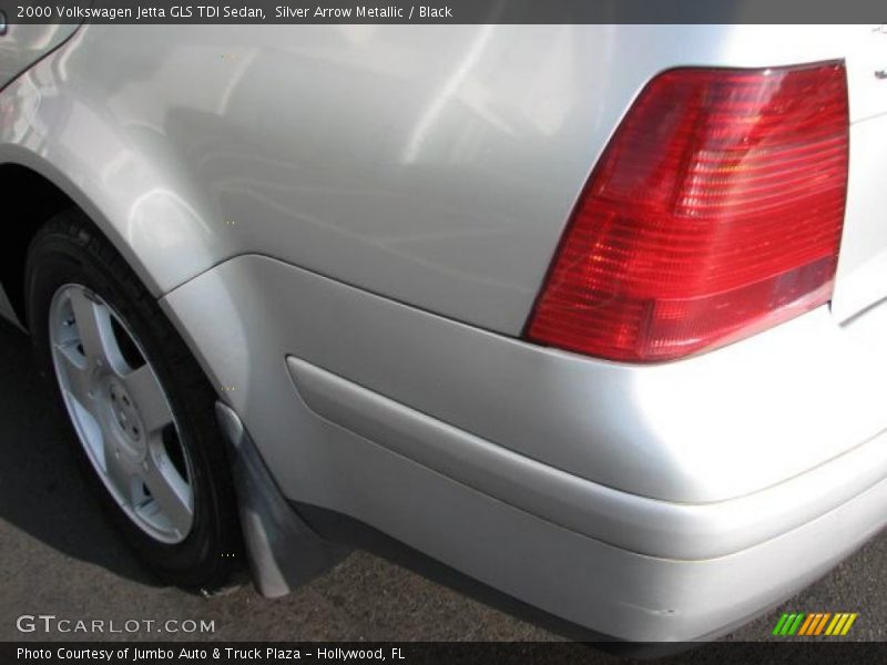 Silver Arrow Metallic / Black 2000 Volkswagen Jetta GLS TDI Sedan
