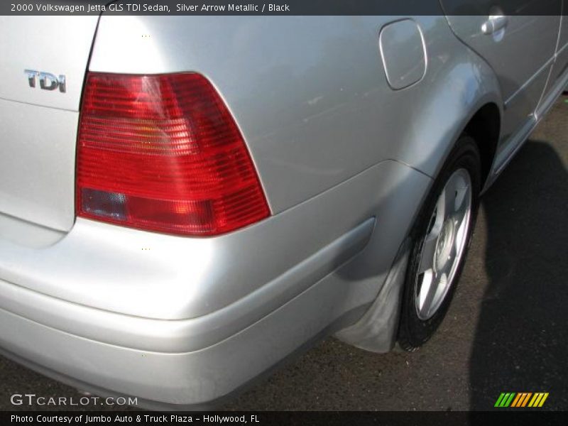 Silver Arrow Metallic / Black 2000 Volkswagen Jetta GLS TDI Sedan
