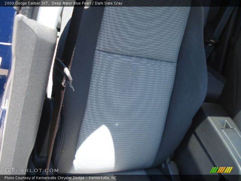 Deep Water Blue Pearl / Dark Slate Gray 2009 Dodge Caliber SXT