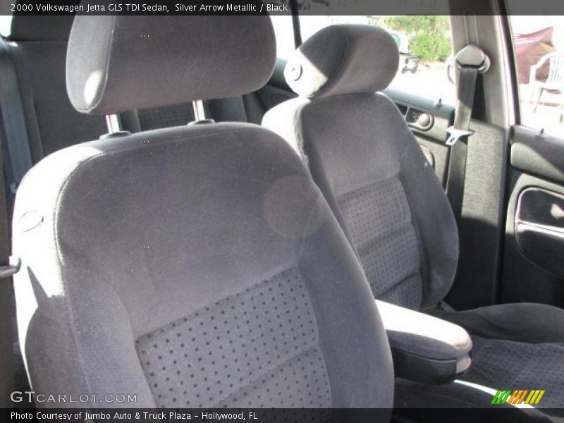 Silver Arrow Metallic / Black 2000 Volkswagen Jetta GLS TDI Sedan