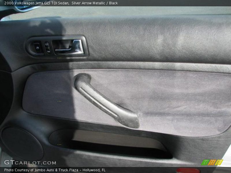 Silver Arrow Metallic / Black 2000 Volkswagen Jetta GLS TDI Sedan