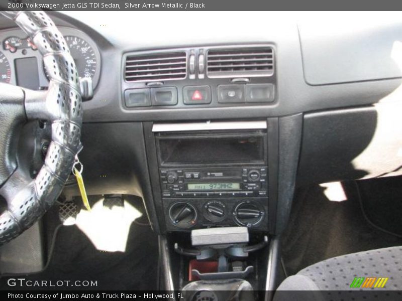 Silver Arrow Metallic / Black 2000 Volkswagen Jetta GLS TDI Sedan