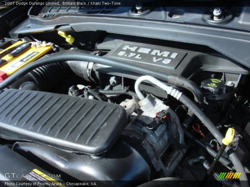 2007 Durango Limited Engine - 5.7 Liter HEMI OHV 16-Valve V8