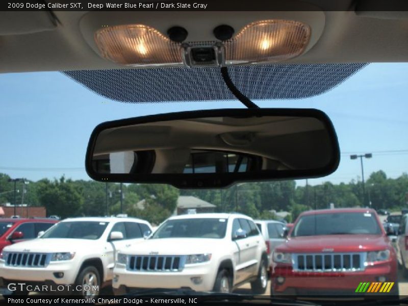 Deep Water Blue Pearl / Dark Slate Gray 2009 Dodge Caliber SXT