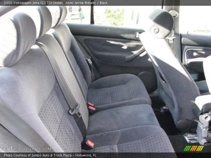 Silver Arrow Metallic / Black 2000 Volkswagen Jetta GLS TDI Sedan