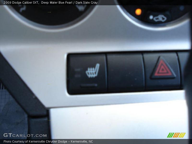 Deep Water Blue Pearl / Dark Slate Gray 2009 Dodge Caliber SXT