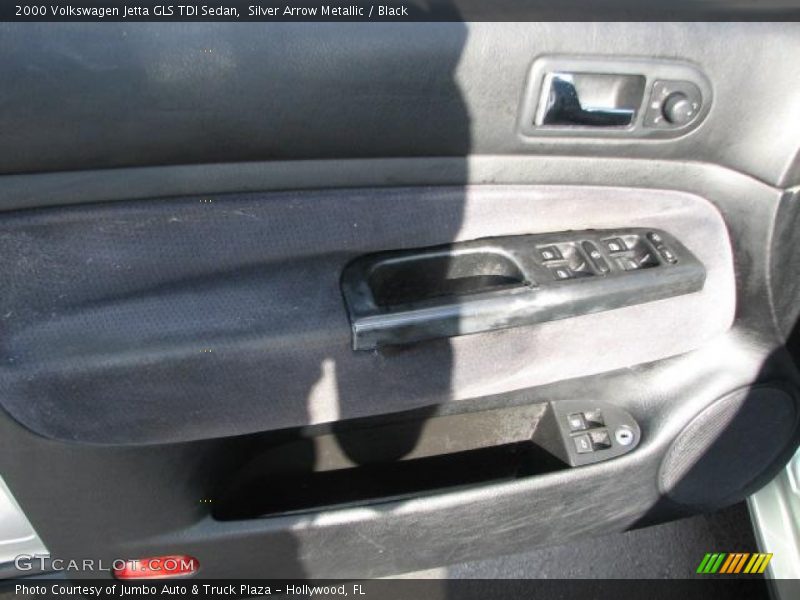 Silver Arrow Metallic / Black 2000 Volkswagen Jetta GLS TDI Sedan