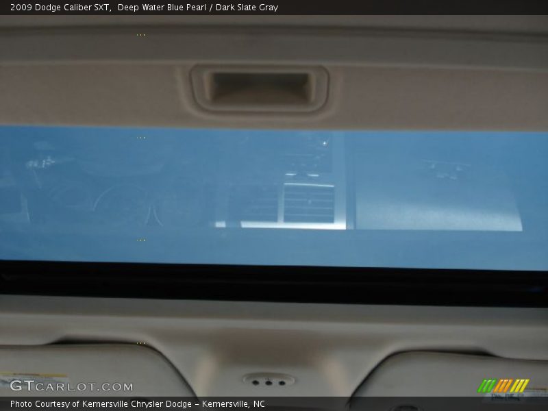 Deep Water Blue Pearl / Dark Slate Gray 2009 Dodge Caliber SXT