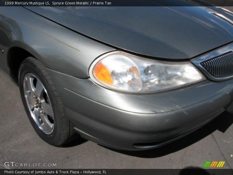 Spruce Green Metallic / Prairie Tan 1999 Mercury Mystique LS