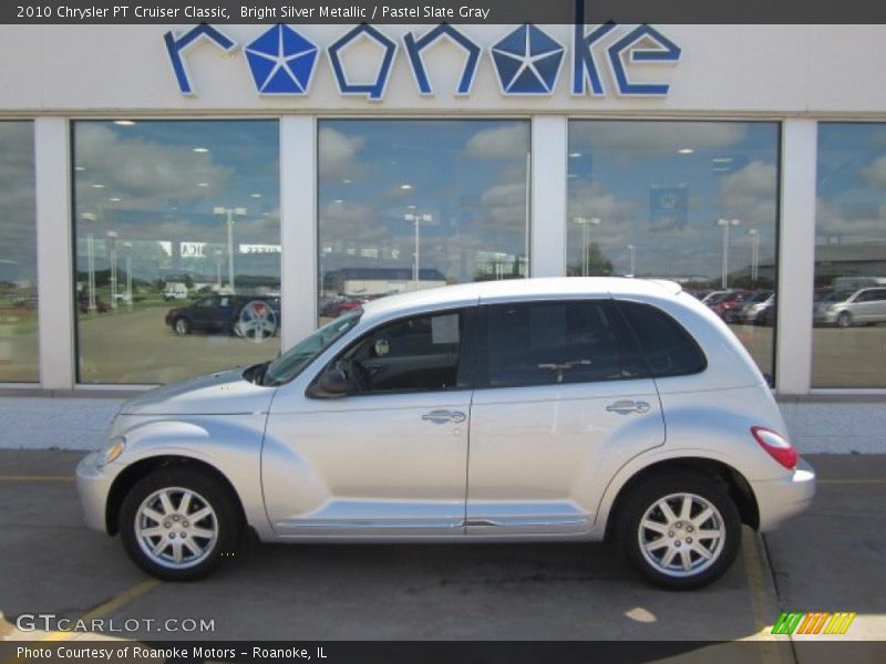 Bright Silver Metallic / Pastel Slate Gray 2010 Chrysler PT Cruiser Classic