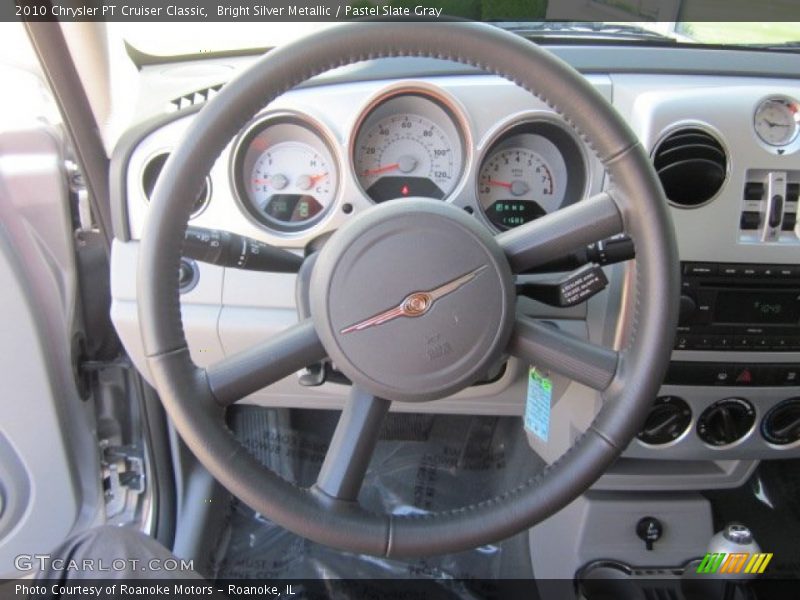 Bright Silver Metallic / Pastel Slate Gray 2010 Chrysler PT Cruiser Classic