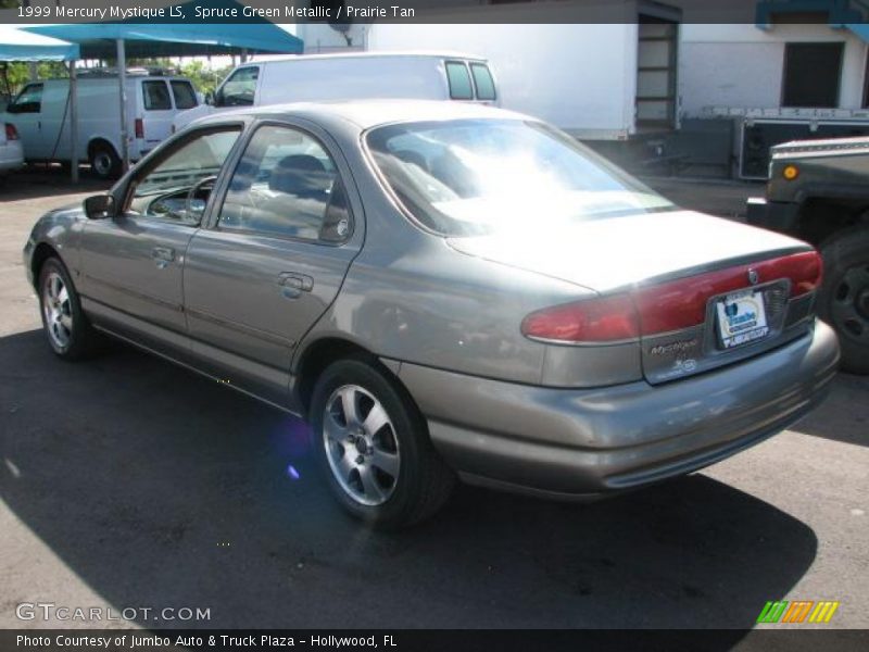 Spruce Green Metallic / Prairie Tan 1999 Mercury Mystique LS