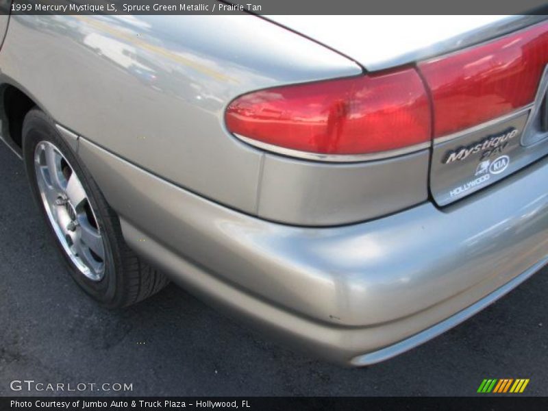 Spruce Green Metallic / Prairie Tan 1999 Mercury Mystique LS