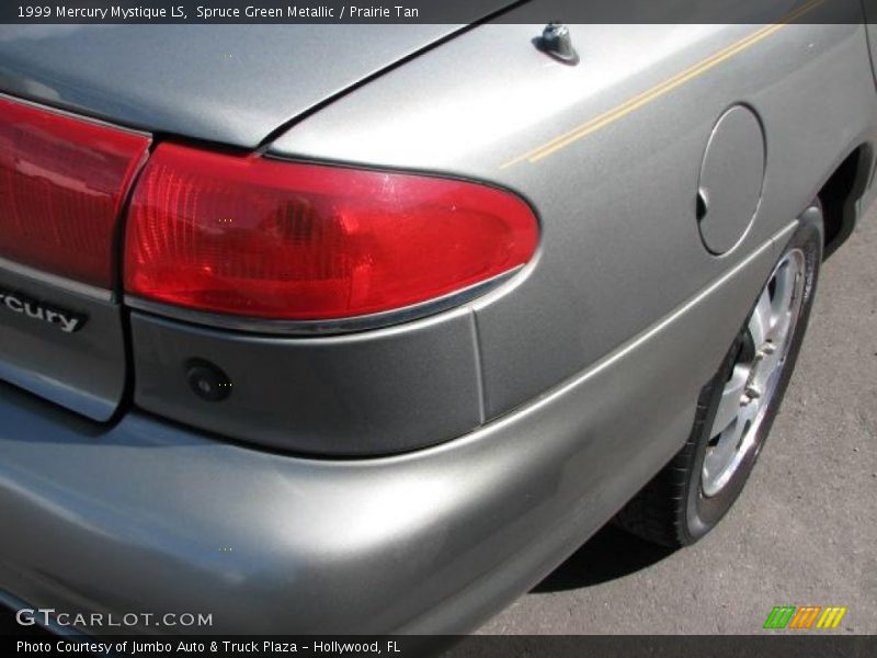 Spruce Green Metallic / Prairie Tan 1999 Mercury Mystique LS