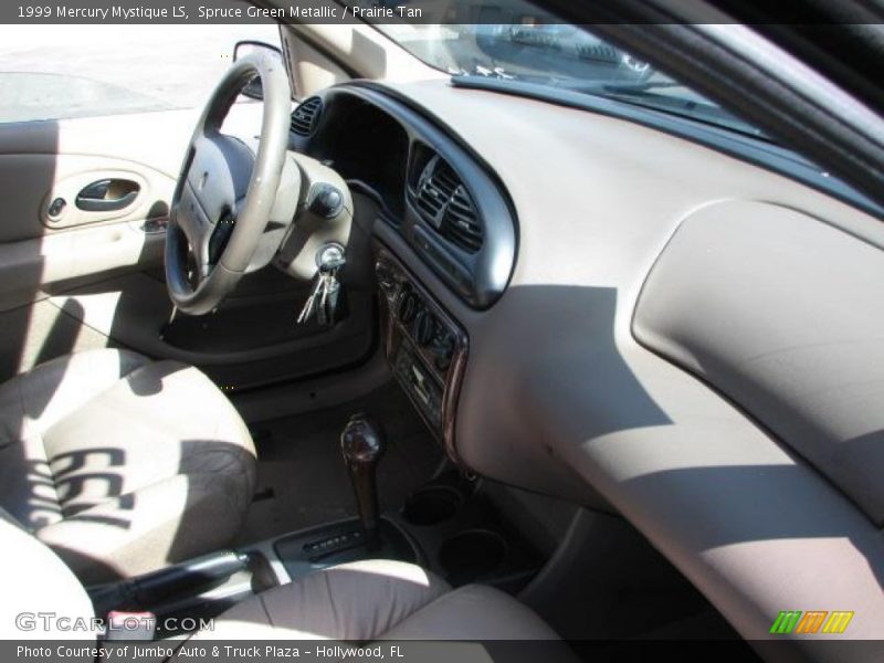 Spruce Green Metallic / Prairie Tan 1999 Mercury Mystique LS