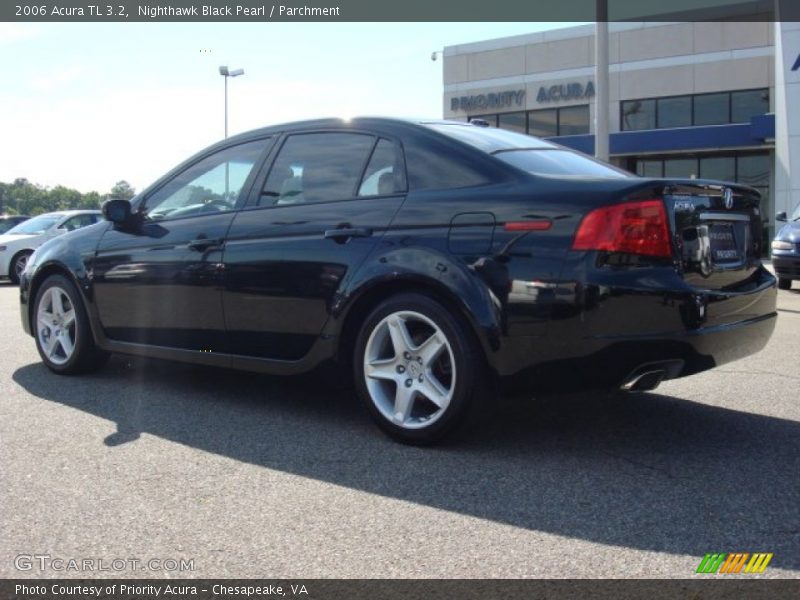Nighthawk Black Pearl / Parchment 2006 Acura TL 3.2