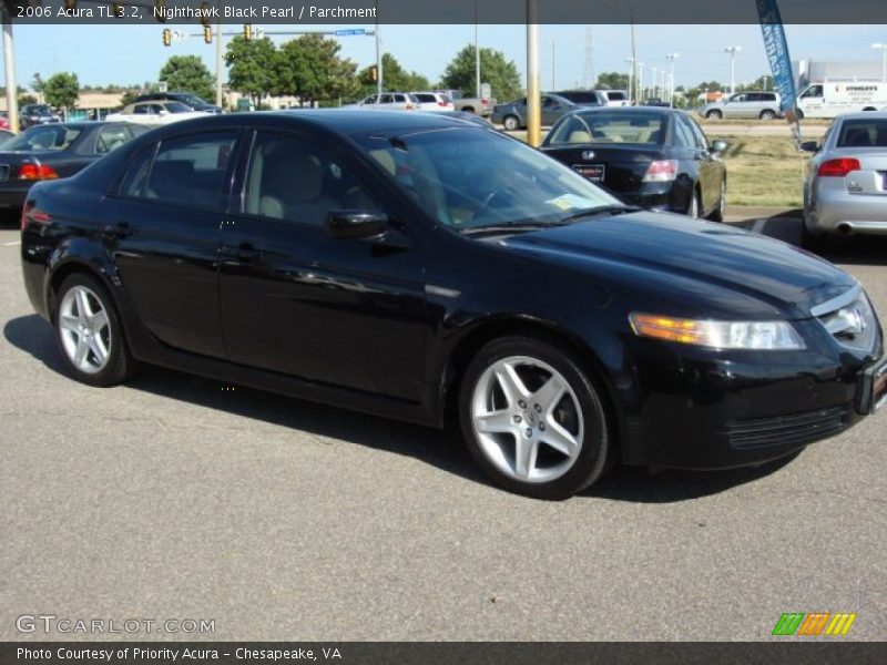 Nighthawk Black Pearl / Parchment 2006 Acura TL 3.2