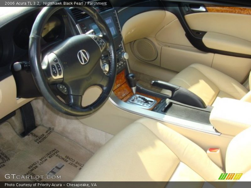 Nighthawk Black Pearl / Parchment 2006 Acura TL 3.2