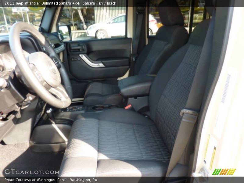 Sahara Tan / Black 2011 Jeep Wrangler Unlimited Sahara 4x4