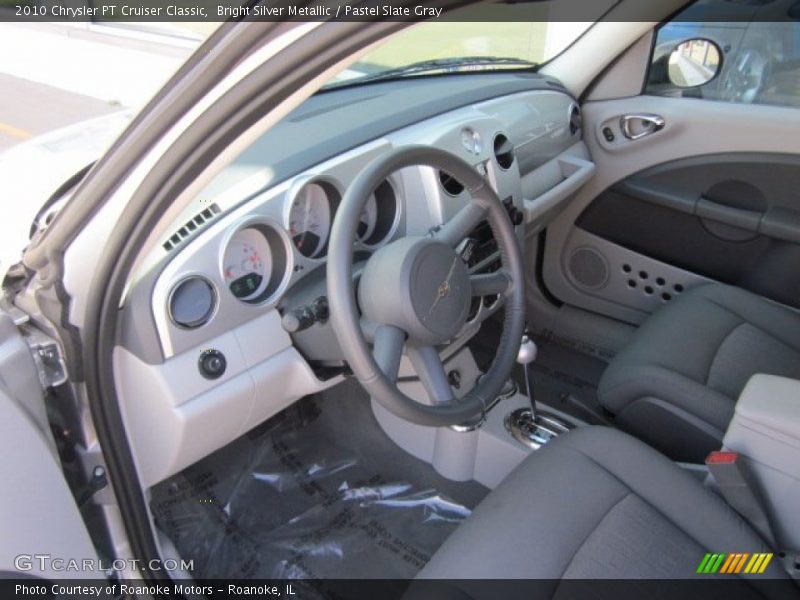 Bright Silver Metallic / Pastel Slate Gray 2010 Chrysler PT Cruiser Classic