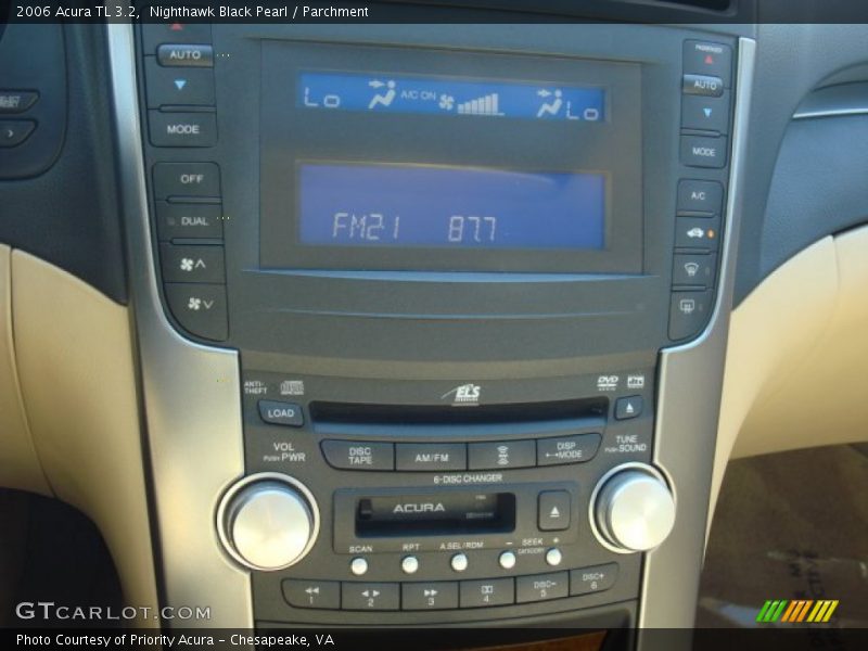 Nighthawk Black Pearl / Parchment 2006 Acura TL 3.2